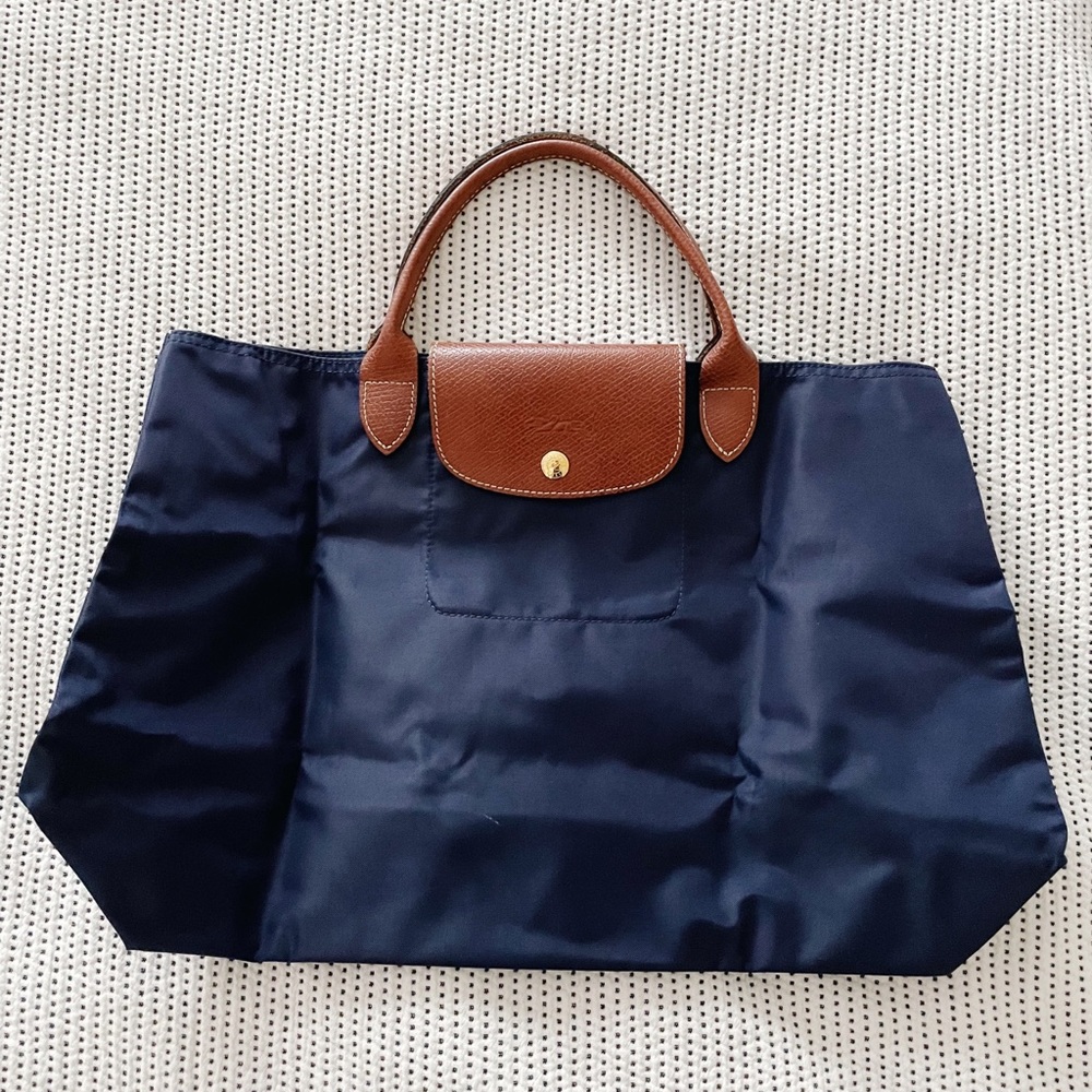Longchamp Navy Handbag